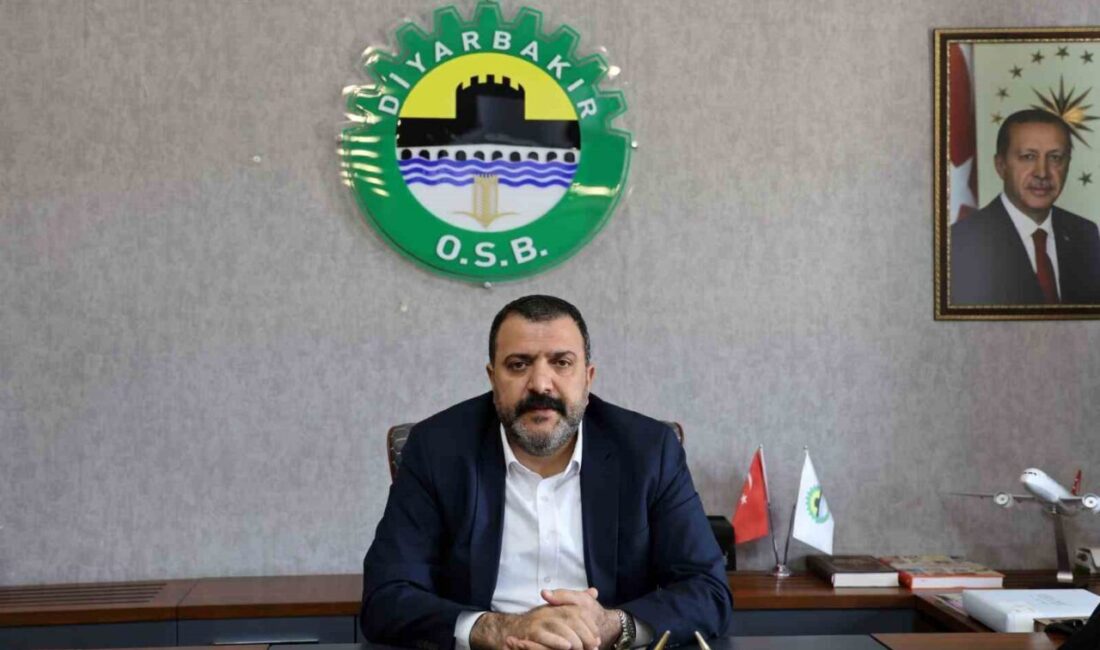 Diyarbakır Organize Sanayi Bölgesi (OSB) Yönetim Kurulu Başkanı Mustafa Fidan,