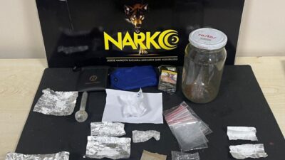 Düzce’de polis ekipleri tarafından yapılan operasyonda birinin 35 suç kaydı