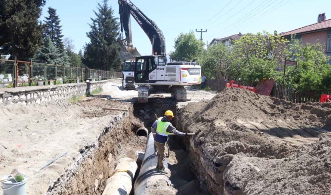 Düzce Belediyesi şehrin 40 yıllık içme suyu şebekesini yenileme çalışmalarını