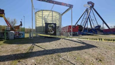 Edirne’de lunaparkta yaşanan kazada, ‘Sıfır yer çekimi’ isimli oyun aletinden