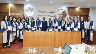 Ege Üniversitesi Rektörü Prof. Dr. Musa Alcı başkanlığında yapılan senato