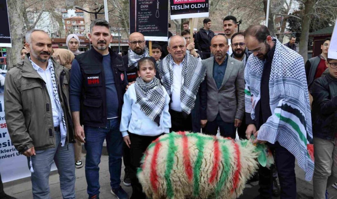 Kayseri Yahyalı’da yaşayan 12 yaşındaki Ecrin Güçlü, elleriyle besleyip büyüttüğü