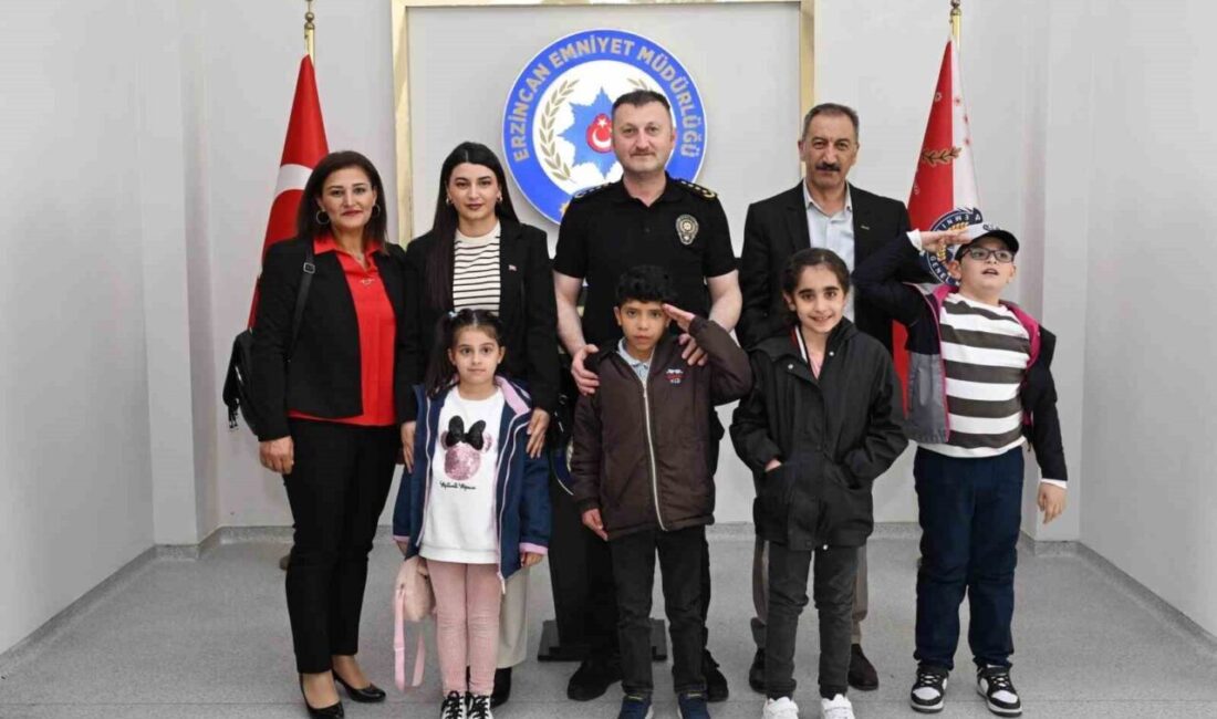 Erzincan Emniyet Müdürlüğünde, Polis Haftası dolayısıyla anlamlı bir ziyaret gerçekleştirildi.