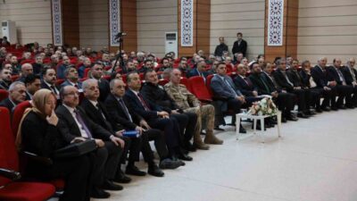 Erzincan’da, Vali Hamza Aydoğdu başkanlığında geniş katılımlı bir istişare toplantısı