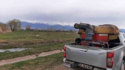 Erzincan’da yaz aylarında artış gösteren sivrisinek ve larvalara karşı ilaçlama