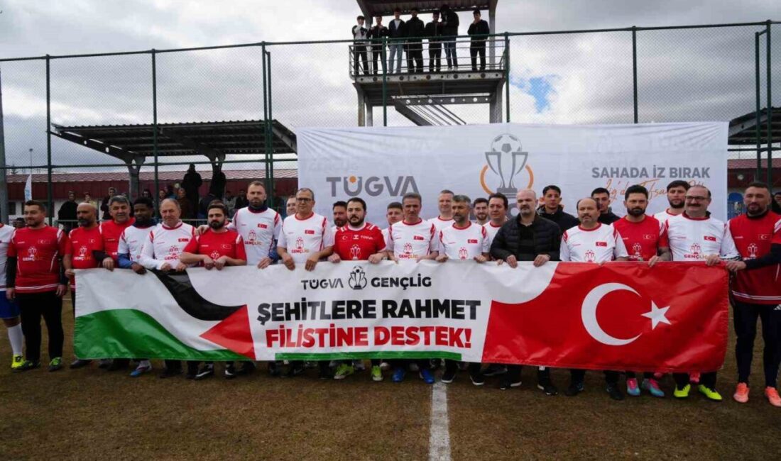 TÜGVA Erzurum İl Temsilciliğince düzenlenen, ’GençLig Liseler Arası Futbol Turnuvası’nın