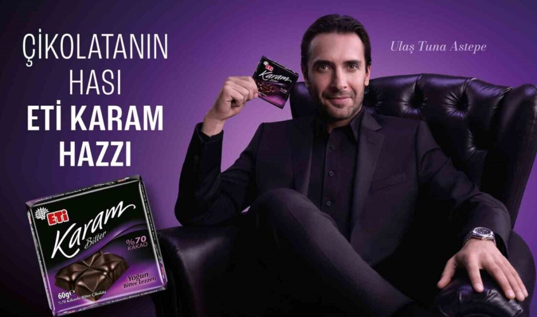 ETİ Karam, yeni reklam filmini duyurdu. Filmde, oyuncu Ulaş Tuna