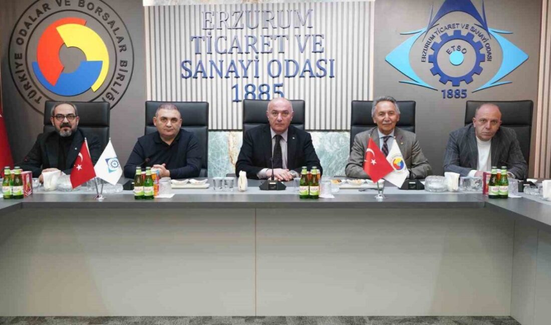 Erzurum Ticaret ve Sanayi Odası (ETSO) Nisan ayı ikinci olağan