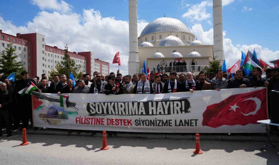 Niğde’de cuma namazı sonrası Filistin’de yaşanan gelişmelere ve idam kararlarına