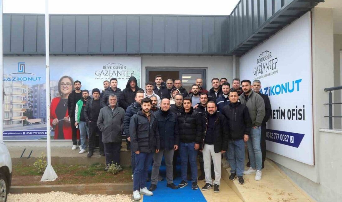 Gaziantep Büyükşehir Belediyesi’nin Gazi Konut projesi kapsamında Organize Sanayi Bölgesi