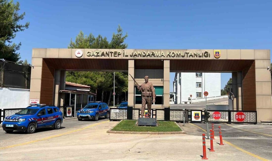 Gaziantep’te jandarma ekiplerinin son bir ayda yaptığı operasyonlarda yakalanan hırsızlık