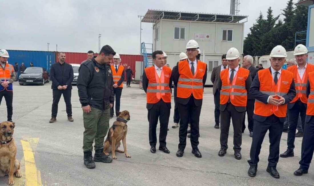 Gemlik Limanlar Bölgesi’nde güvenliğin artırılmasına yönelik çalışmalar kapsamında önemli bir