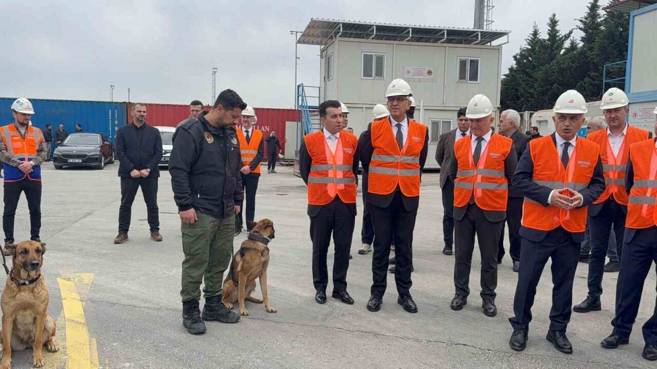 Gemlik Limanlar Bölgesi’nde güvenliğin artırılmasına yönelik çalışmalar kapsamında önemli bir