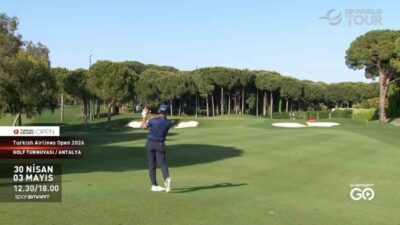 DP Dünya Turu Asya Serisi kapsamında düzenlenecek Turkish Airlines Open,