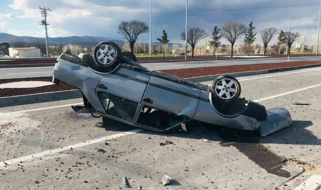 Afyonkarahisar’da meydana gelen ve güvenlik kameraları tarafından saniye saniye kaydedilen