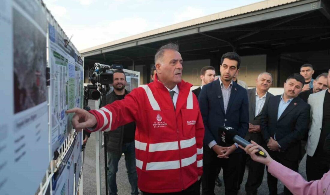 İstanbul Büyükşehir Belediyesi Başkan Vekili Nuri Aslan ve Tuzla Belediye