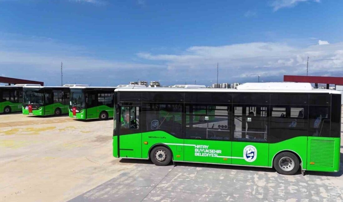 Hatay Büyükşehir Belediyesi (HBB), il genelinde toplu ulaşım hizmetlerini daha