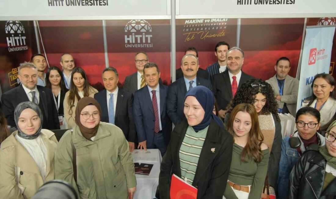 Samsun’da dün başlayan Orta Karadeniz Kariyer Fuarı’nda Hitit Üniversitesi tarafından