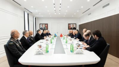 İçişleri Bakanı Mustafa Çiftçi, Azerbaycan İçişleri Bakanı Vilayet Eyvazov ile