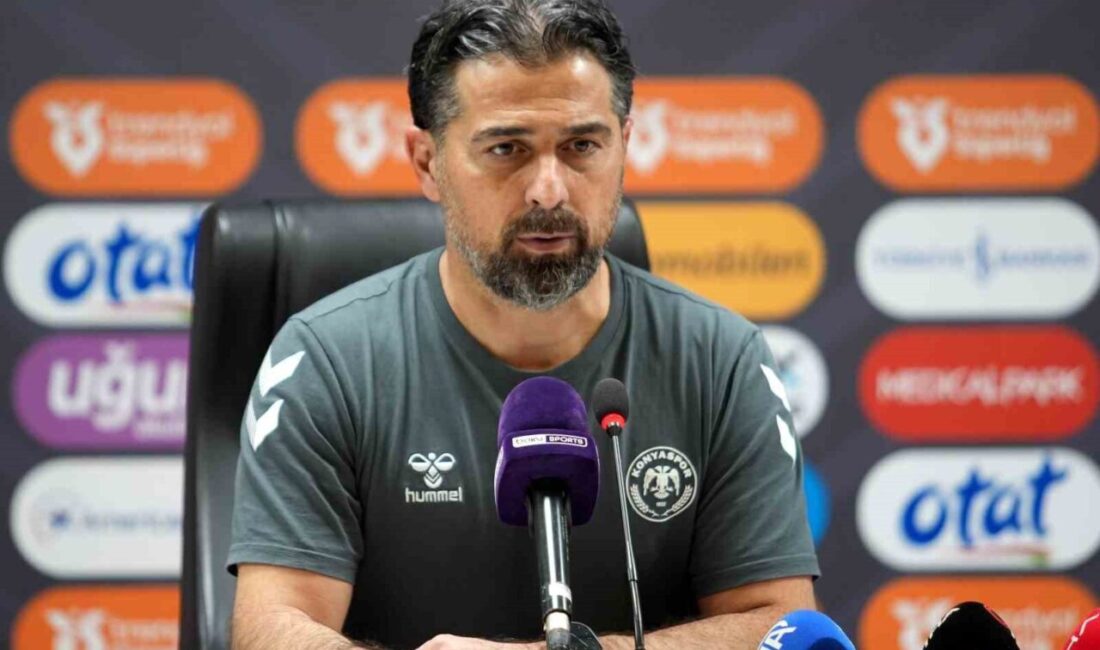 SAMSUN (İHA) – Konyaspor Teknik Direkörü İlhan Palut, Samsunspor karşısında