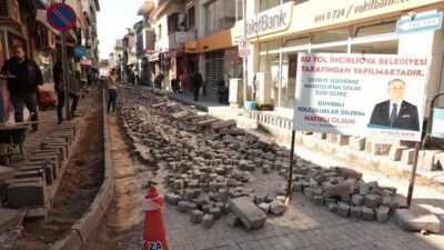 Aydın’ın İncirliova ilçesinde saha çalışmalarını sürdüren belediye ekipleri, Fevzi Paşa