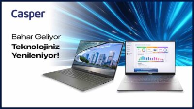 Casper, Nirvana X650 ve S100 dizüstü bilgisayar modellerini Intel işlemcili