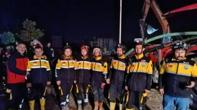 Osmaniye’nin Kadirli ilçesinde akşam saatlerinde etkili olan sağanak yağışın ardından