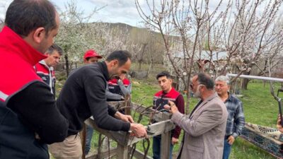 Kars genelinde meyveciliğin geliştirilmesi ve üreticilerin bilinçlendirilmesi amacıyla yürütülen eğitim