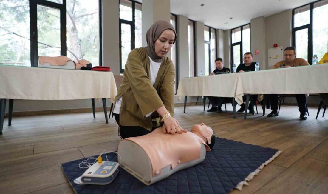 Kahramanmaraş’ta Büyükşehir Belediyesi İş Sağlığı ve Güvenliği Şube Müdürlüğü tarafından