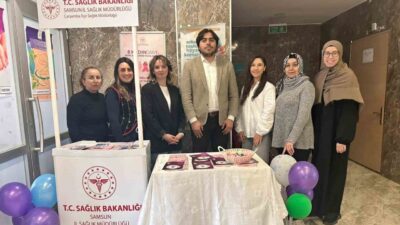 Samsun’un Çarşamba ilçesinde kanserle mücadelede erken teşhisin önemine dikkat çekmek