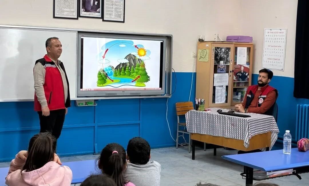 Su verimliliği seferberliği çerçevesinde eğitimlerine devam eden Aydın İl Tarım