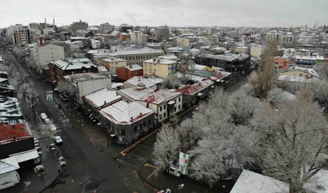 Kars’ta etkili olan kar yağışı ve soğuk hava nisan ayında