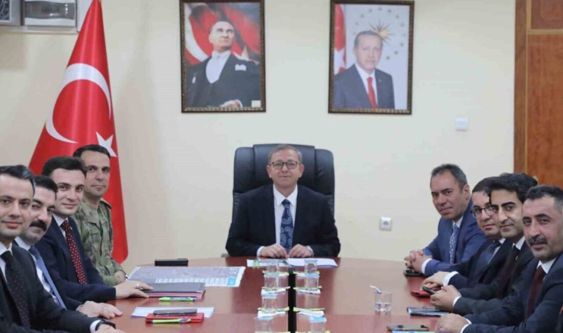 Kars Valisi Ziya Polat başkanlığında, il genelindeki sığınakların mevcut durumu