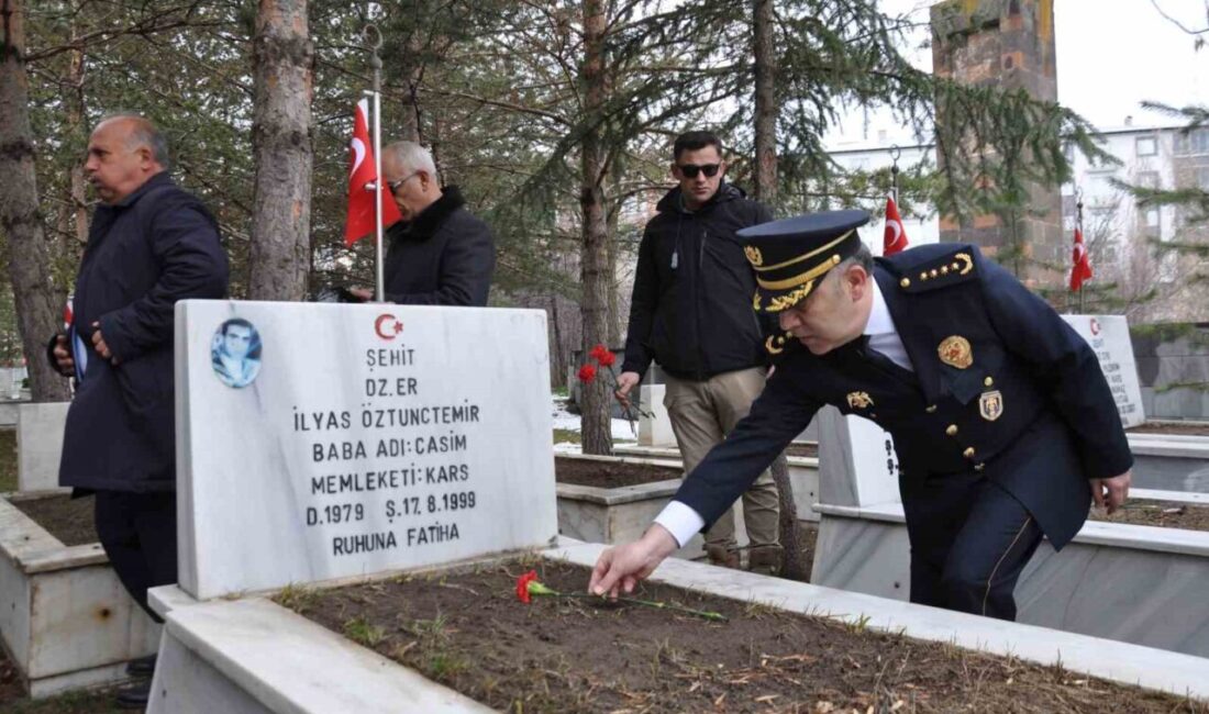 Türk Polis Teşkilatı’nın 181. kuruluş yıl dönümü dolayısıyla Kars’ta tören