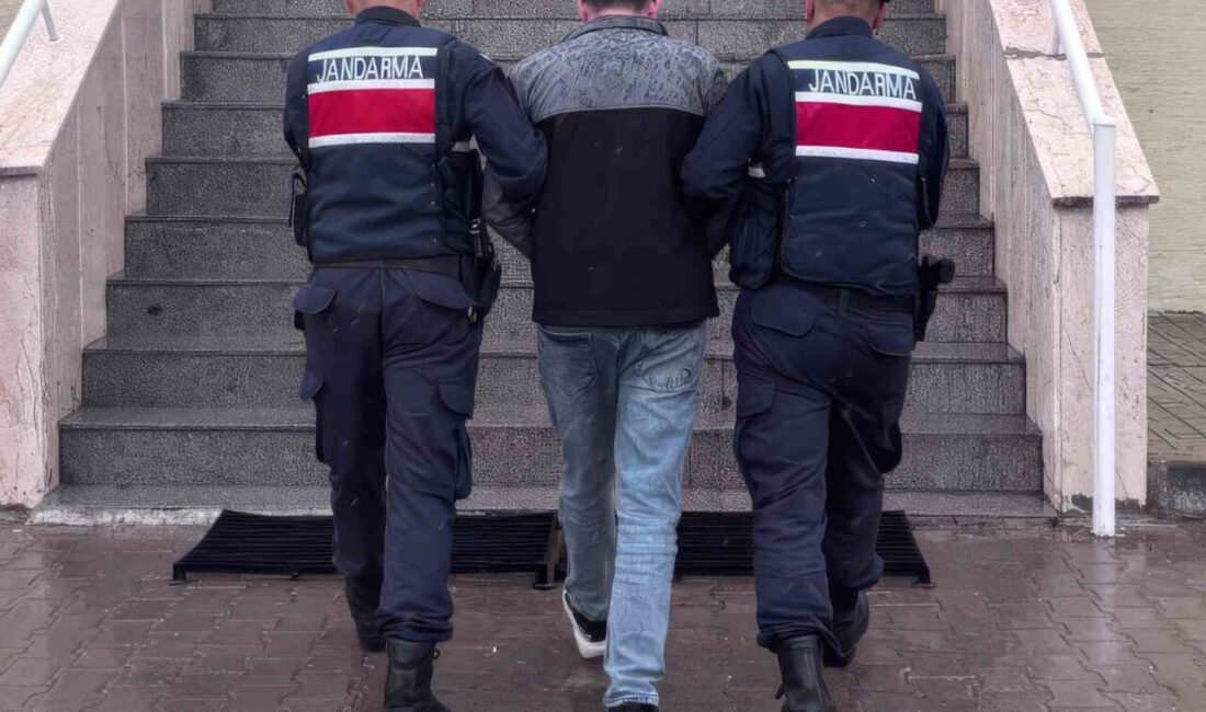 Kırıkkale’de jandarma ekiplerince yapılan operasyonda dolandırıcılık suçundan aranan bir hükümlü