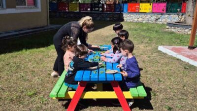 Kuşadası Belediyesi bünyesinde faaliyet gösteren Çocuk Gelişim Merkezi, geleceğin teminatı