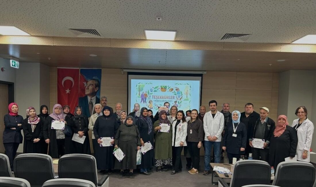 Kütahya Şehir Hastanesi tarafından düzenlenen 2026 yılının ilk diyabet okulu