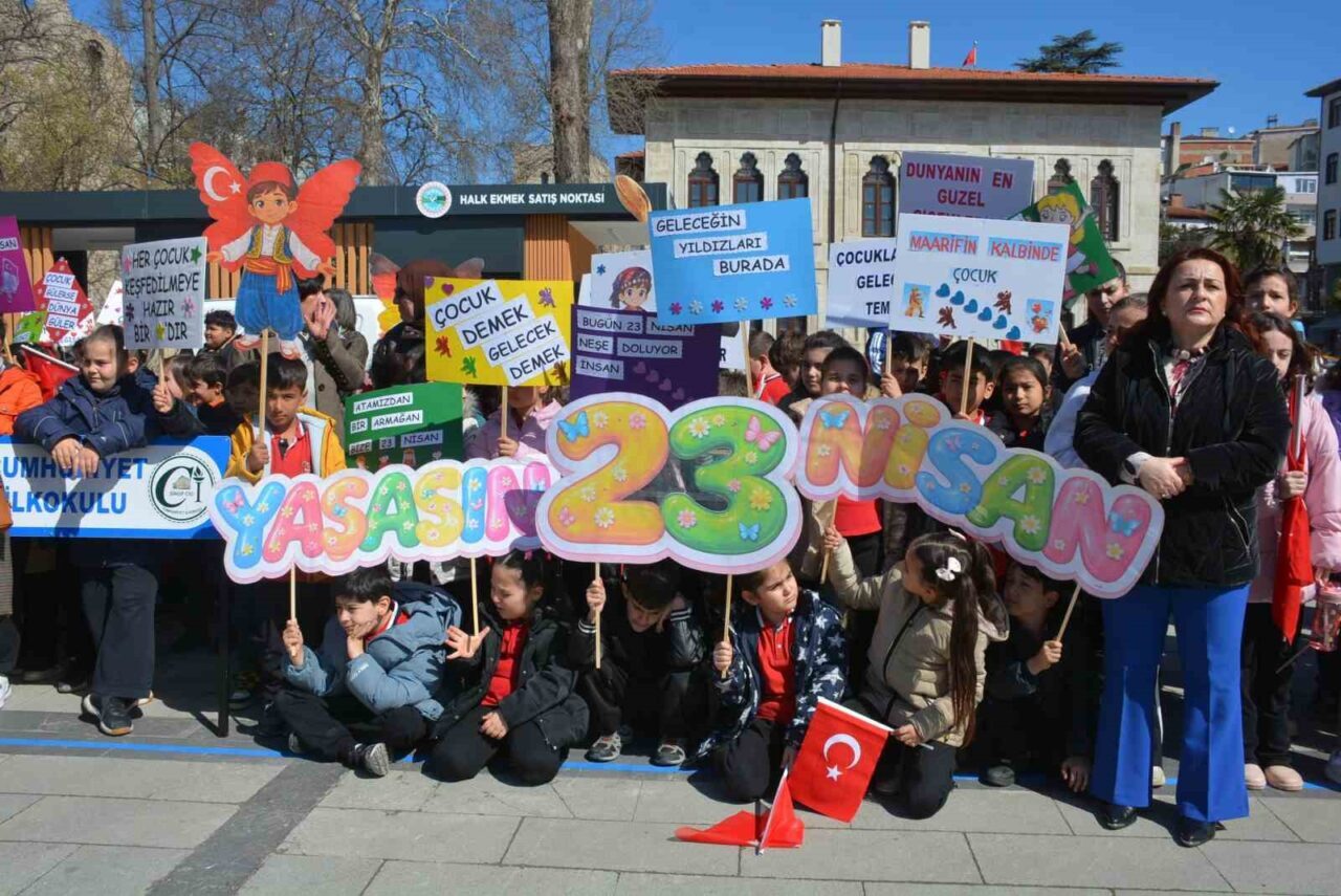 23 Nisan Ulusal Egemenlik ve Çocuk Bayramı etkinlikleri kapsamında Sinop’ta,