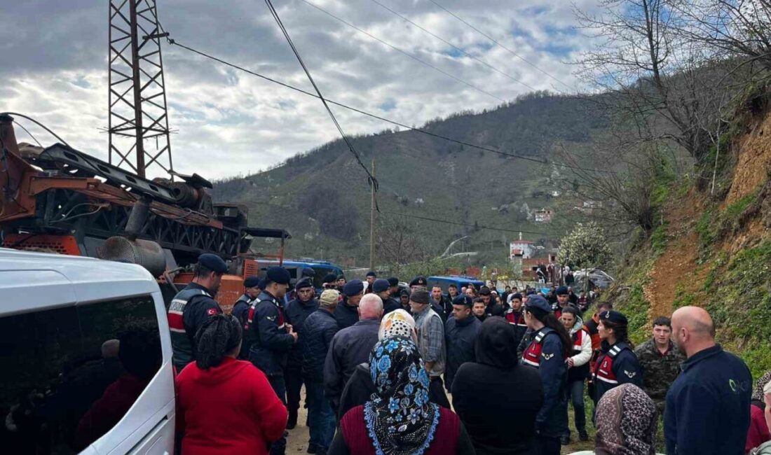 Giresun’un Görele ve Tirebolu ilçeleri sınırında maden arama faaliyetleriyle ilgili