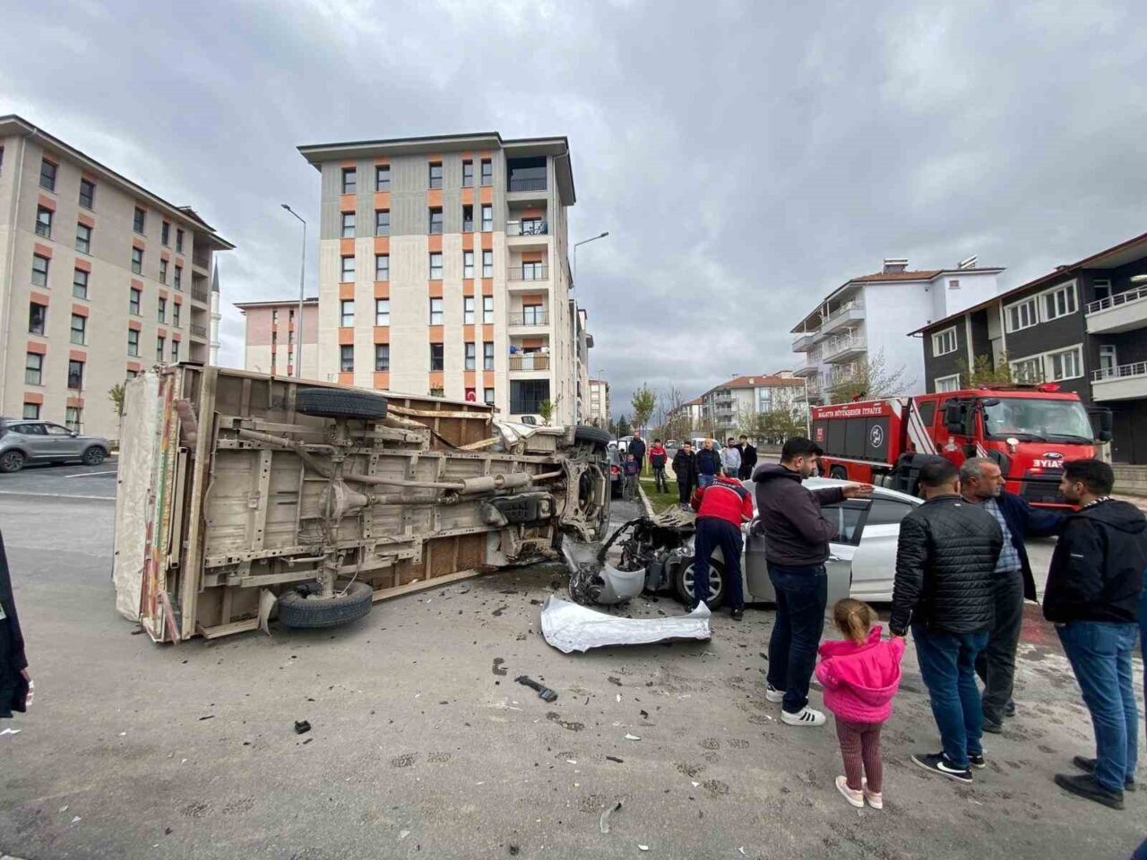Malatya’da iki aracın karıştığı trafik kazasında 2 kişi yaralandı. Kaza,