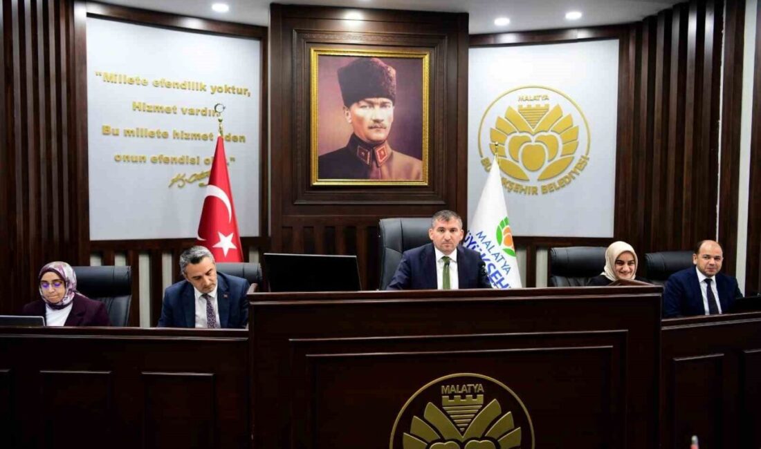Malatya Büyükşehir Belediye Meclisi, Nisan ayı ilk toplantısını meclis başkanvekili