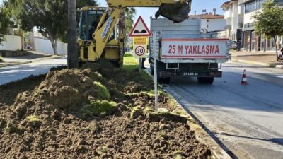 Manavgat Belediyesi, yaklaşan yaz sezonu öncesinde turistik mahallelerde bakım, onarım