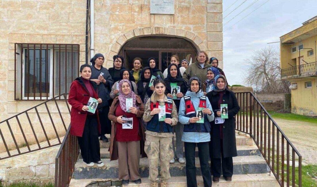 Mardin’de, jandarma ekipleri tarafından yürütülen çalışmalar kapsamında, anne ve anne