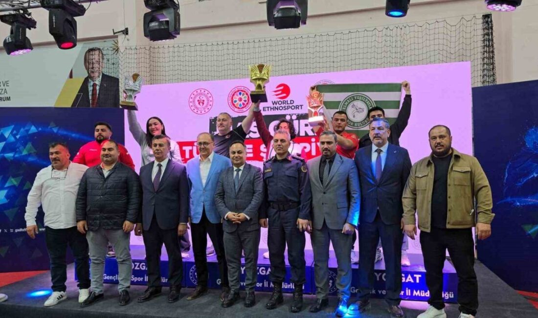 Yozgat’ta düzenlenen Mas Güreşi Türkiye Şampiyonası sona erdi. Türkiye Geleneksel