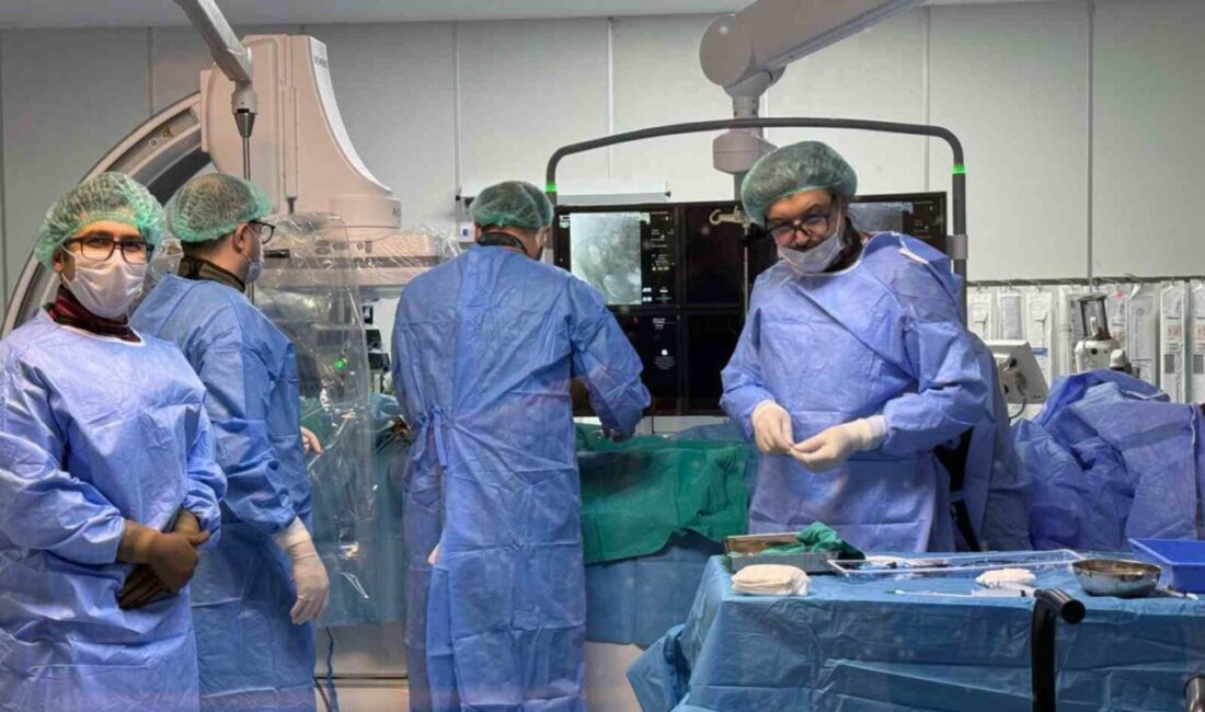 Muğla Eğitim ve Araştırma Hastanesi Kardiyoloji Bölümü’nde, açık kalp cerrahisi