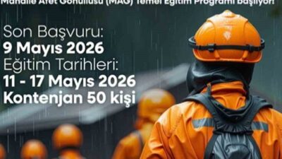 Menteşe Belediyesi ve Muğla MAG-AMEDER (Mahalle Afet Gönüllüleri Acil Müdahale