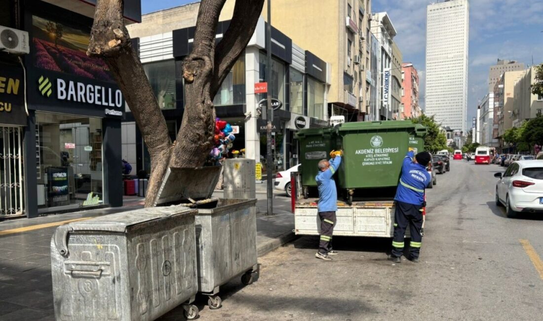 Mersin’in merkez ilçesi Akdeniz’de, artan nüfus ve yoğun kullanım nedeniyle