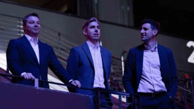 Türkiye’de temaslarda bulunan NBA Avrupa Heyeti, Turkcell Basketbol Gelişim Merkezi’ni