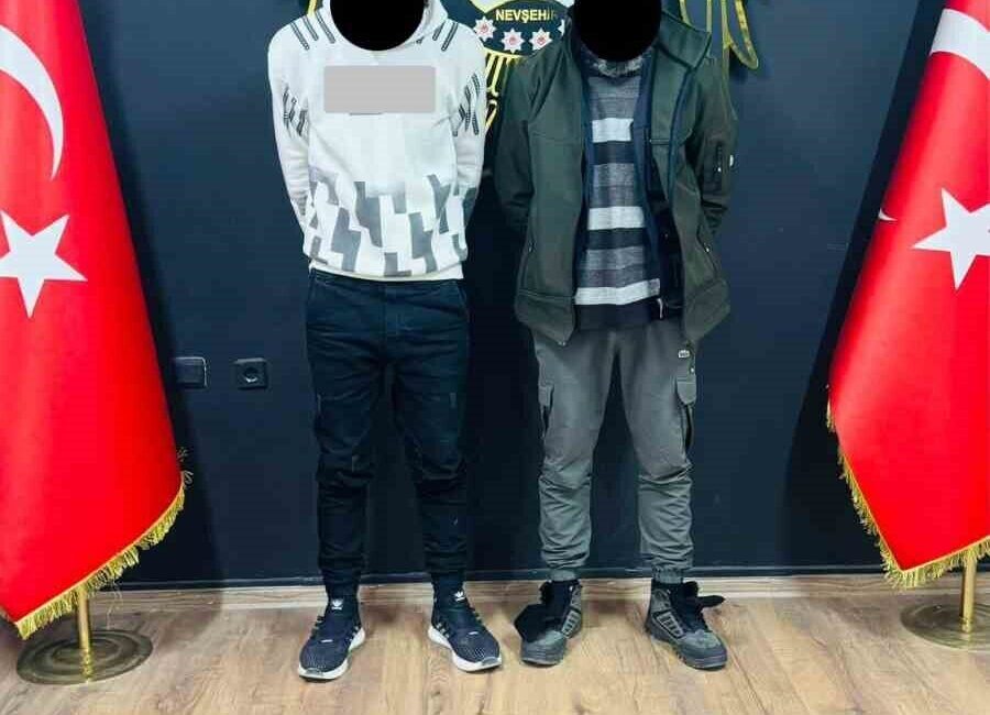 Nevşehir’de terör örgütü DEAŞ’a yönelik düzenlenen operasyonda gözaltına alınan 2