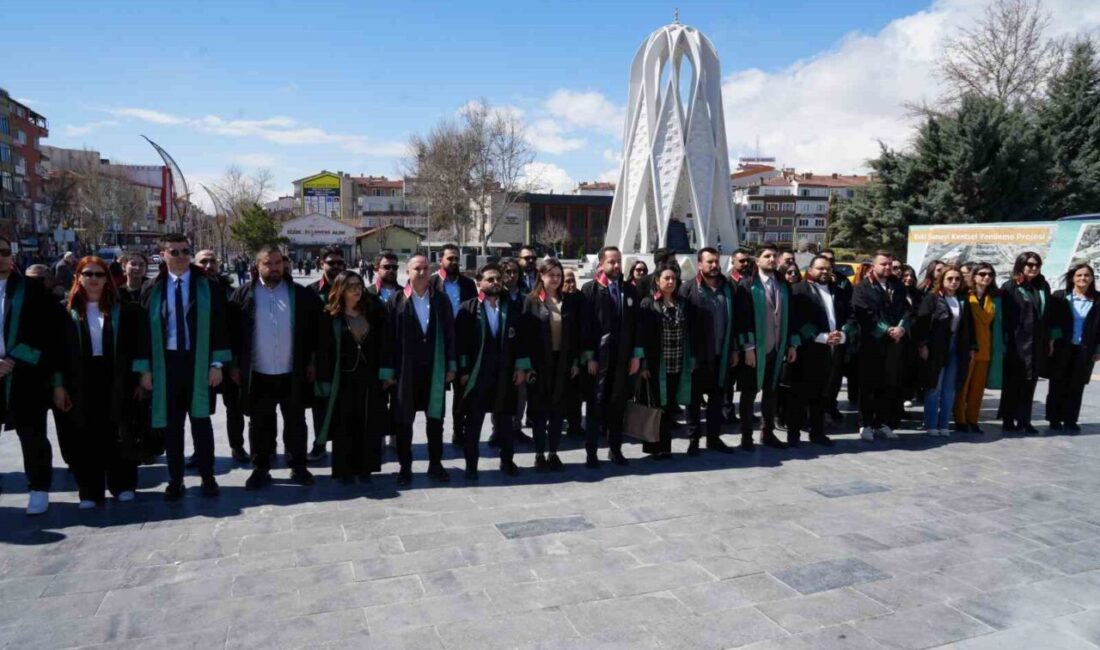 Niğde Barosu Başkanı Emin Alper Öztürk, avukatların yargının kurucu unsurlarından